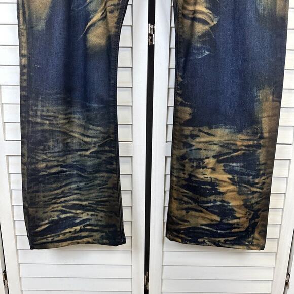 Robin's Jean Style D5696 Long Flap Gold Coated Crystal Embellished Size 40x31 - Picture 4 of 14